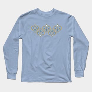 Mad Tea Party Pattern Long Sleeve T-Shirt